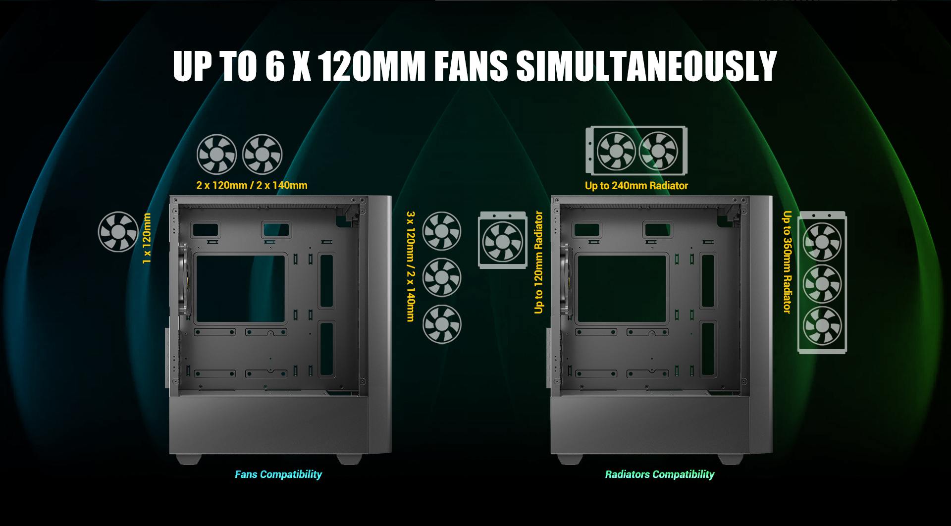 ANTEC NX Series NX500M Gaming Case